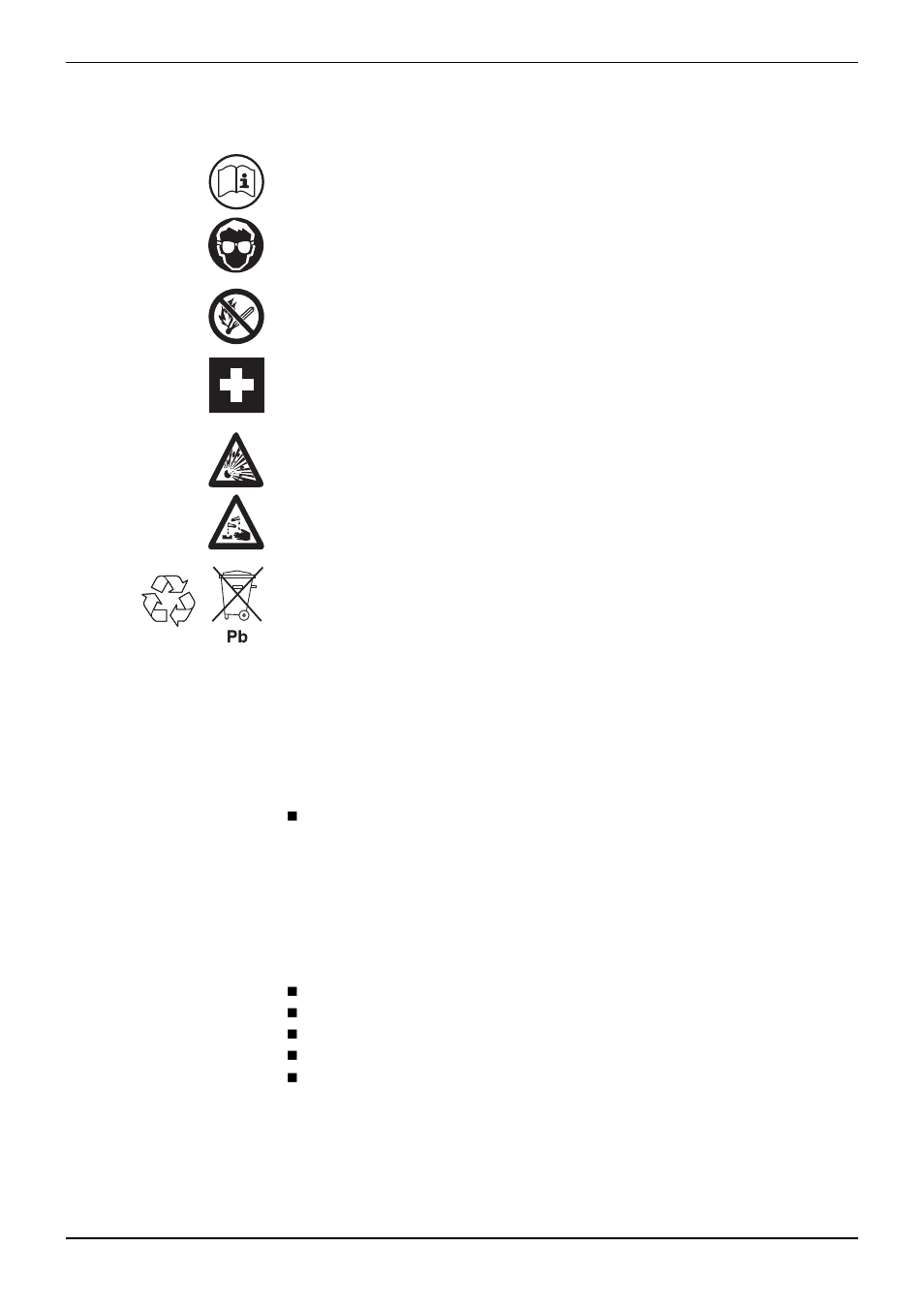 Batterier | Karcher KMR 1250 Lpg User Manual | Page 85 / 160