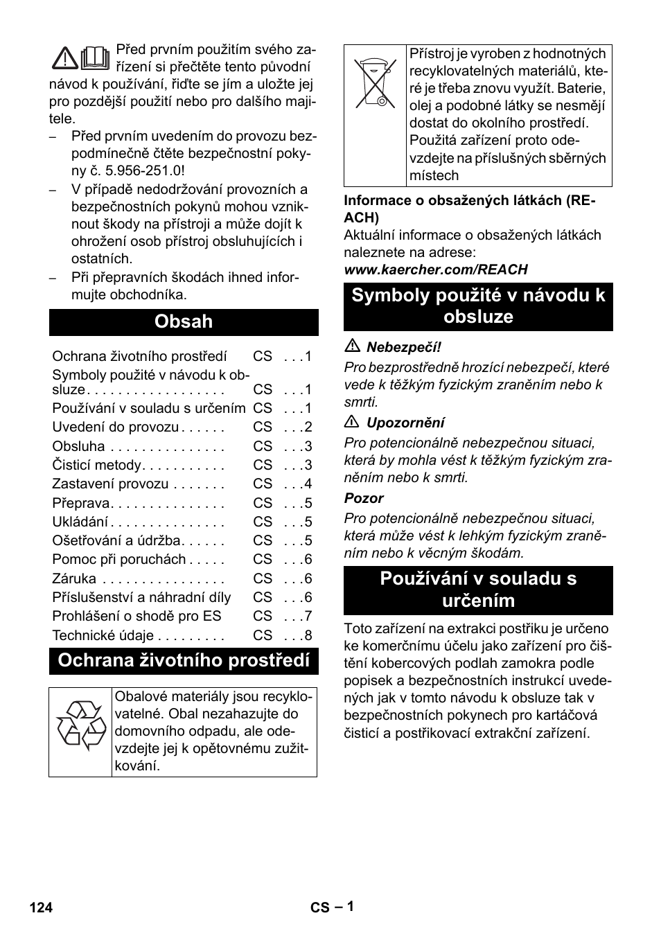 Karcher Puzzi 400 K User Manual | Page 124 / 192