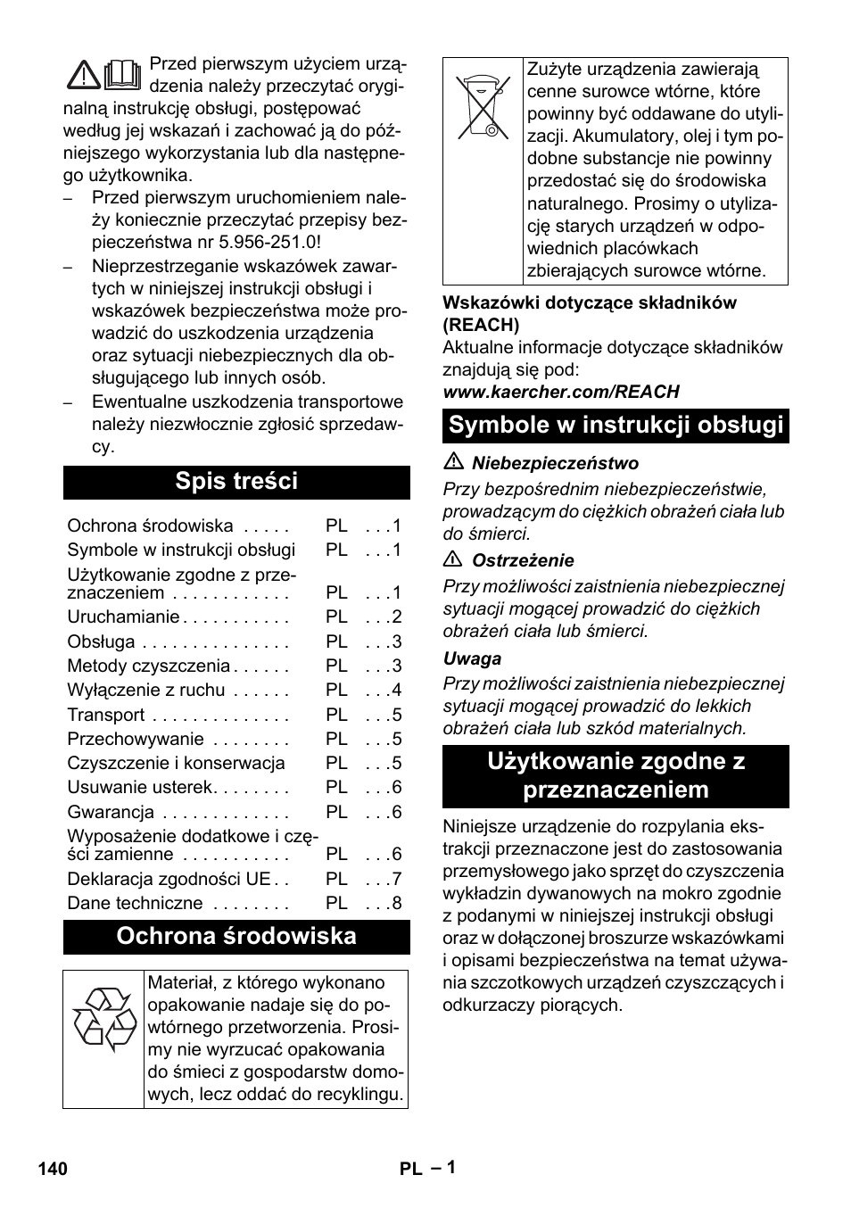 Karcher Puzzi 400 K User Manual | Page 140 / 192