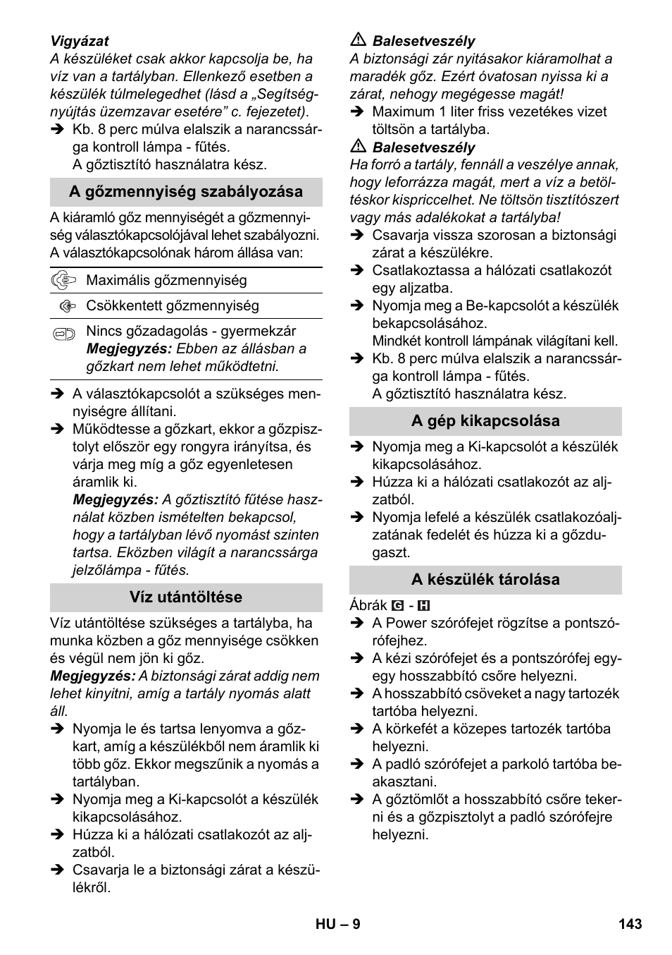 Karcher SC 3-100 B User Manual | Page 143 / 278