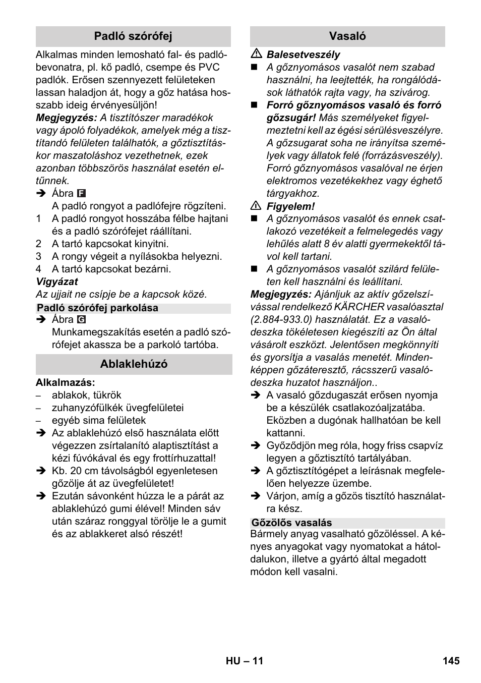 Karcher SC 3-100 B User Manual | Page 145 / 278