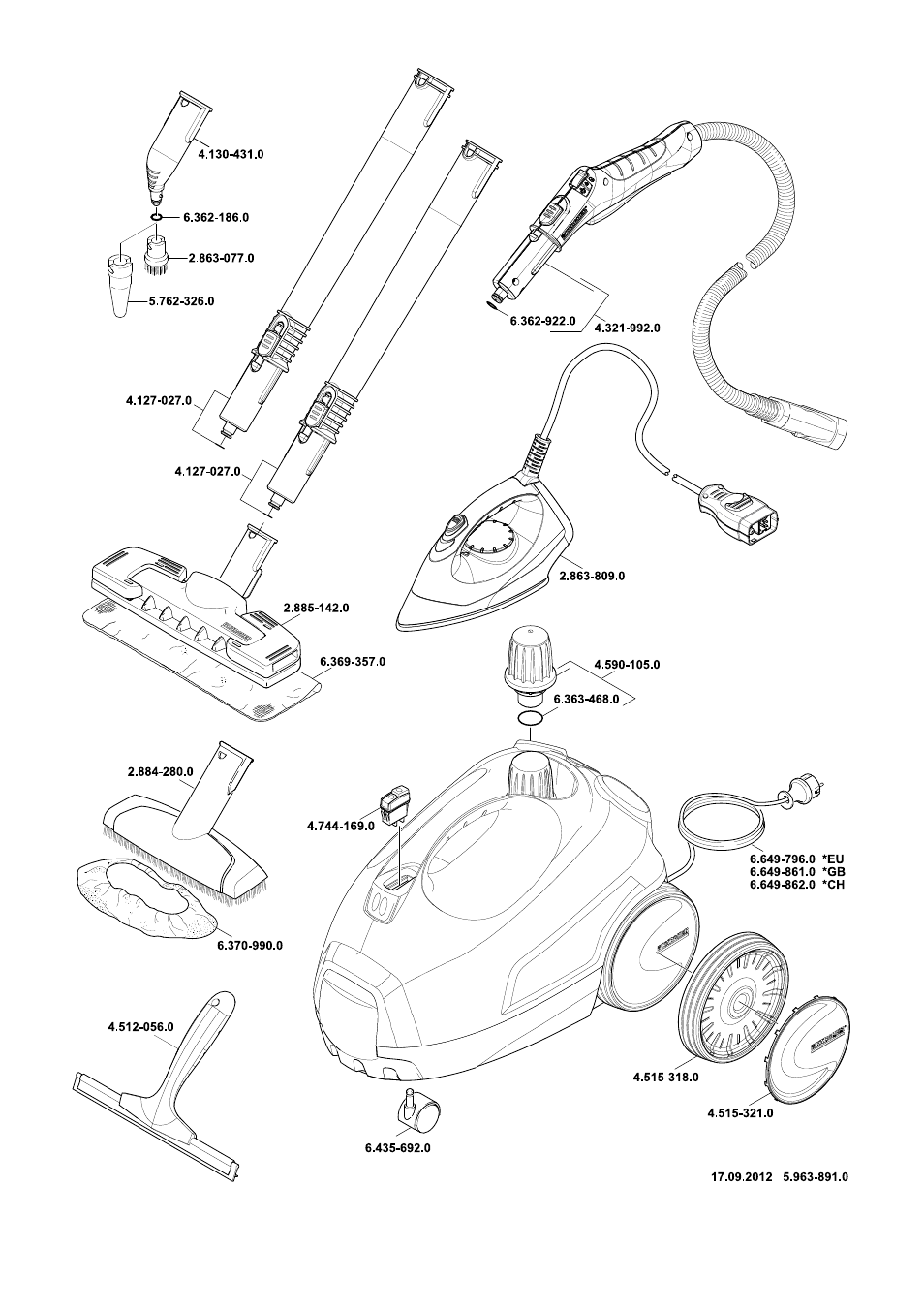 Karcher SC 3-100 B User Manual | Page 277 / 278