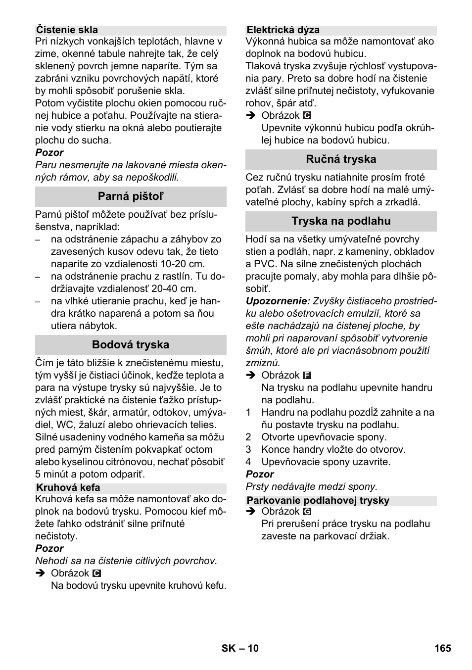 Karcher SC 3-000 User Manual | Page 165 / 238