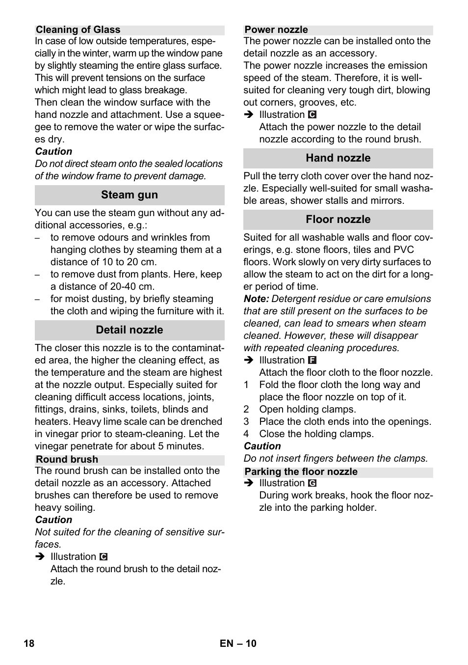 Karcher SC 3-000 User Manual | Page 18 / 238
