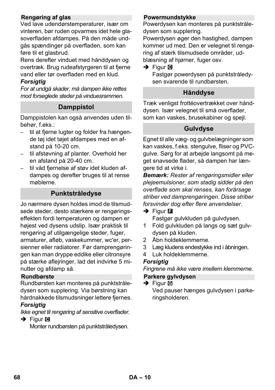 Karcher SC 3-000 User Manual | Page 68 / 238