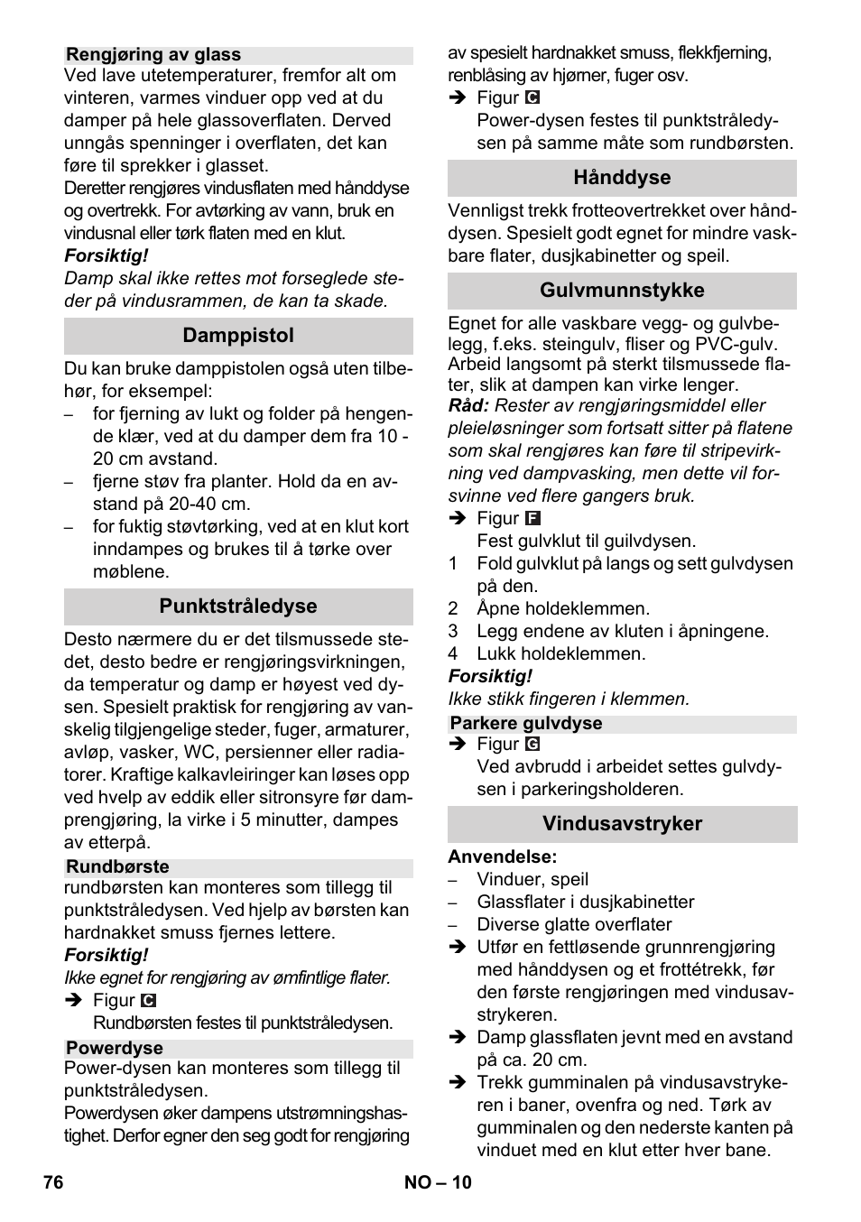 Karcher SC 3-000 User Manual | Page 76 / 238