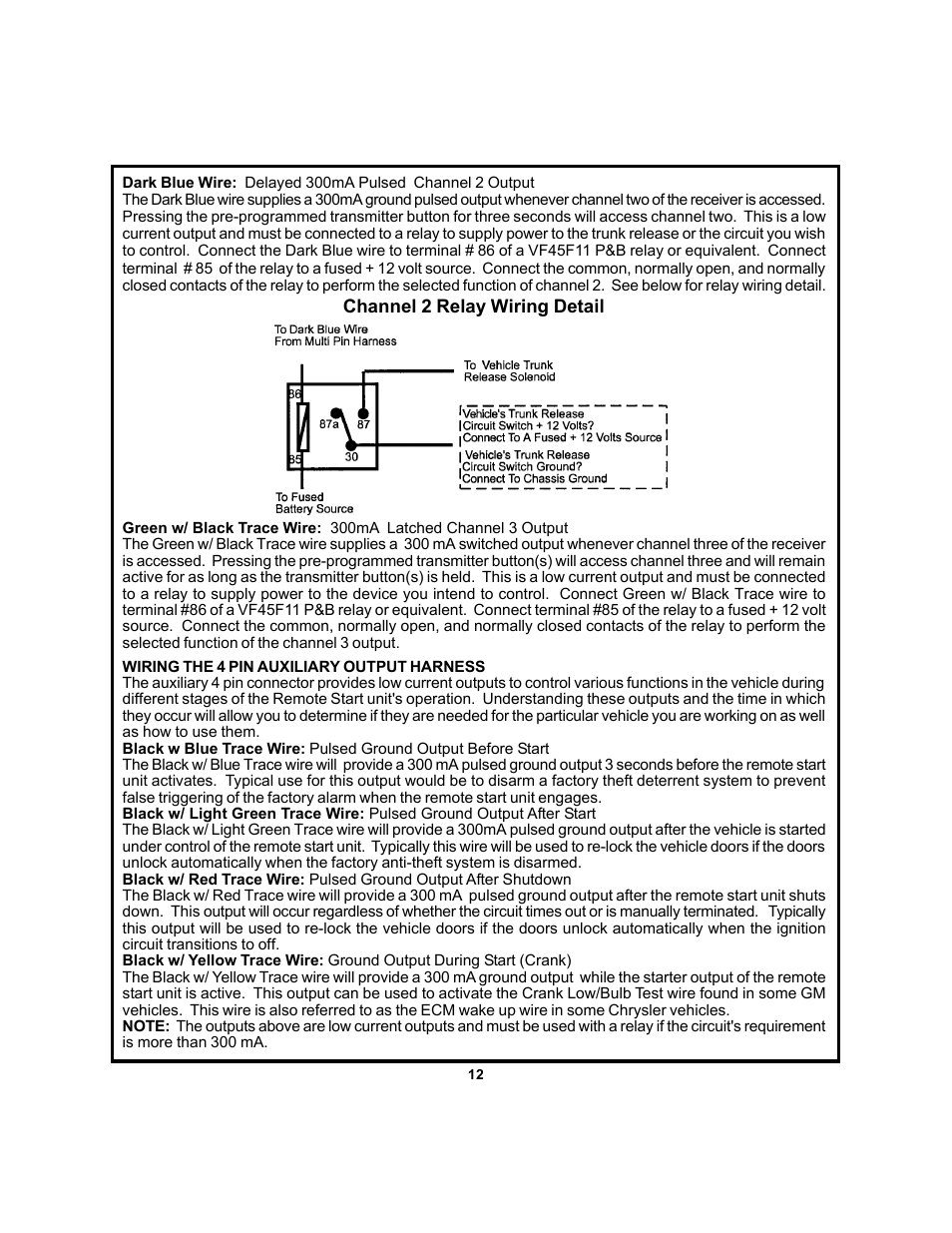 Audiovox PRO-9671FT User Manual | Page 12 / 22