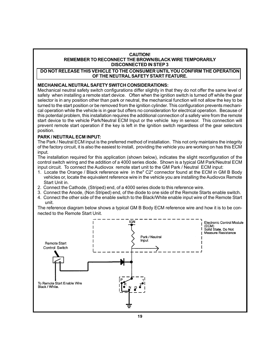 Audiovox PRO-9671FT User Manual | Page 19 / 22