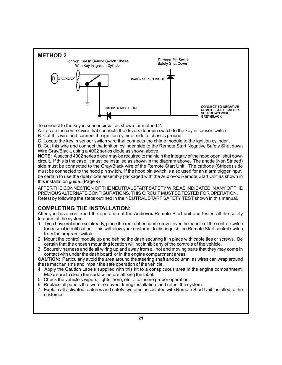 Audiovox PRO-9671FT User Manual | Page 21 / 22