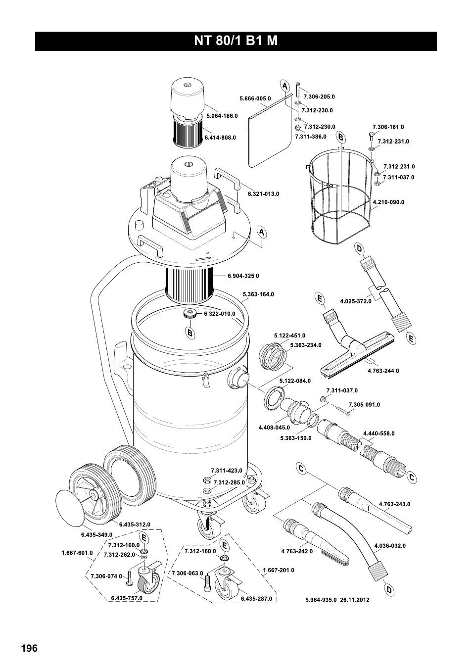 Nt 80/1 b1 m | Karcher NT 80-1 B1 M EU User Manual | Page 196 / 200