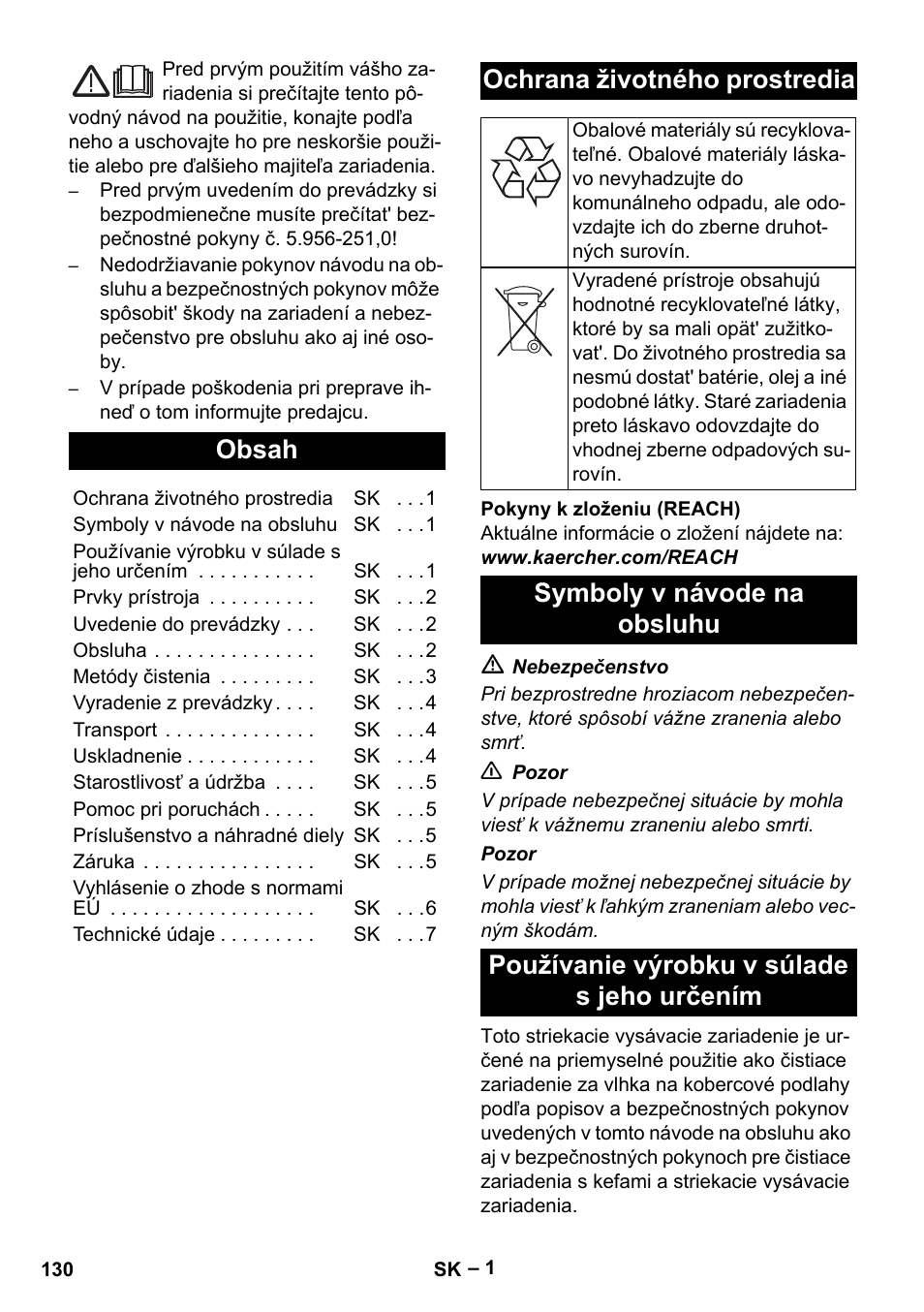 Karcher Puzzi 200 User Manual | Page 130 / 188