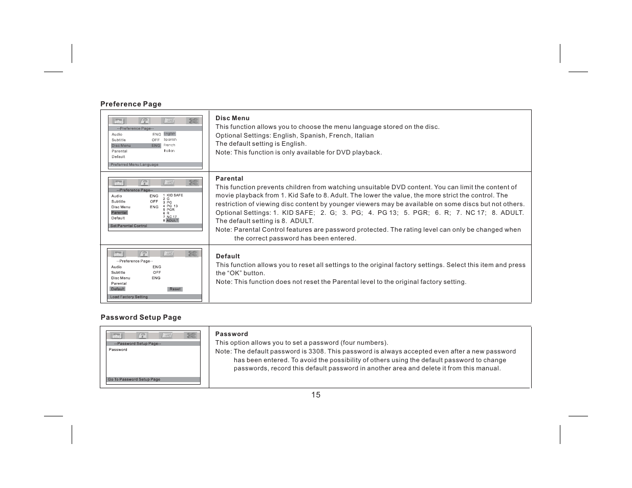 Audiovox AVXMTG9B/P/S User Manual | Page 17 / 28
