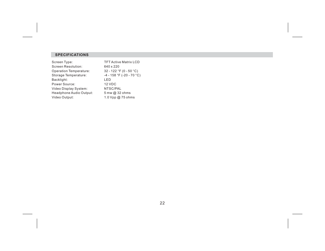 Audiovox AVXMTG9B/P/S User Manual | Page 24 / 28