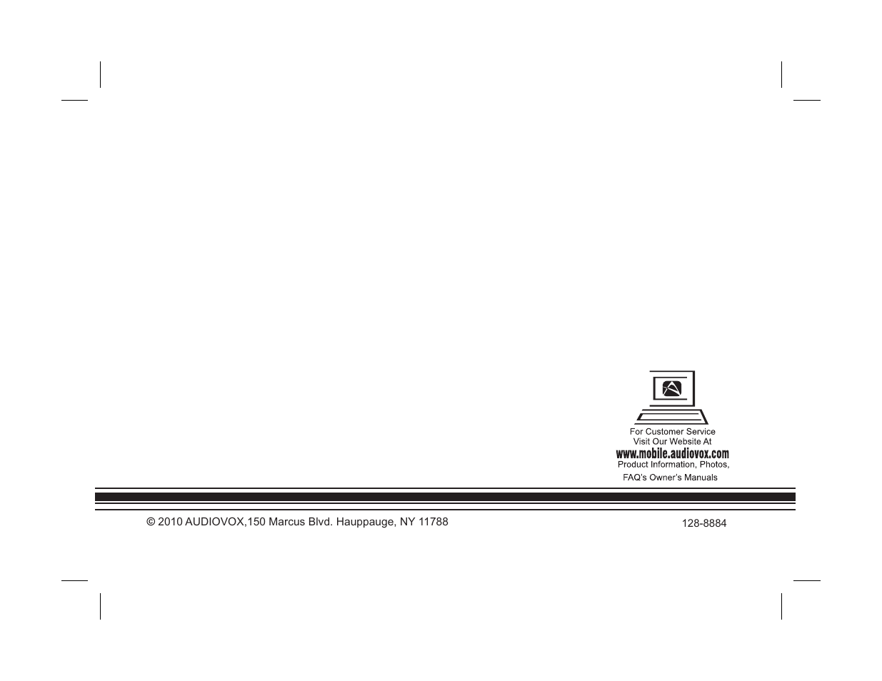 Audiovox AVXMTG9B/P/S User Manual | Page 28 / 28