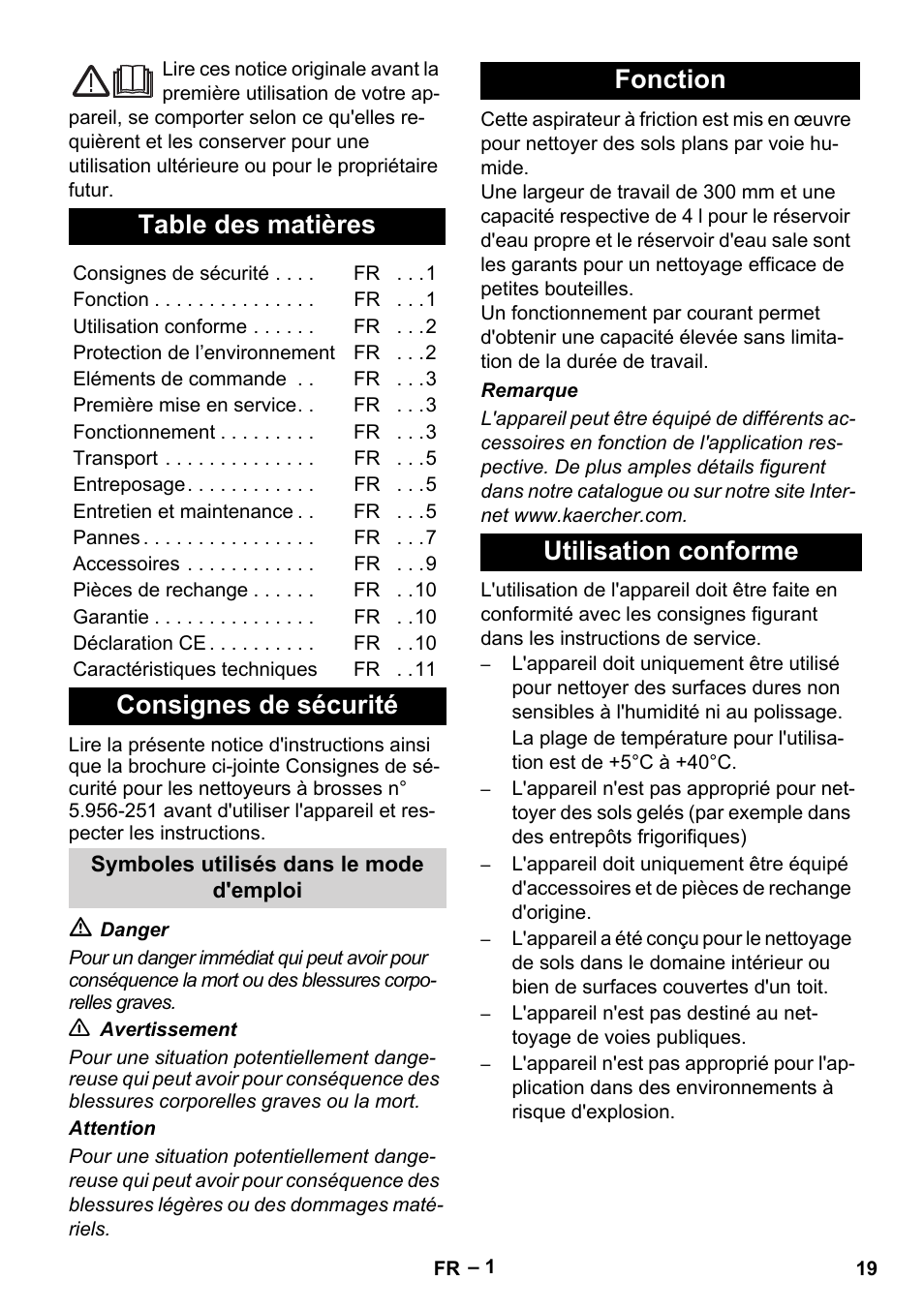 Karcher Hartbodenreiniger BR 4-300 User Manual | Page 19 / 232