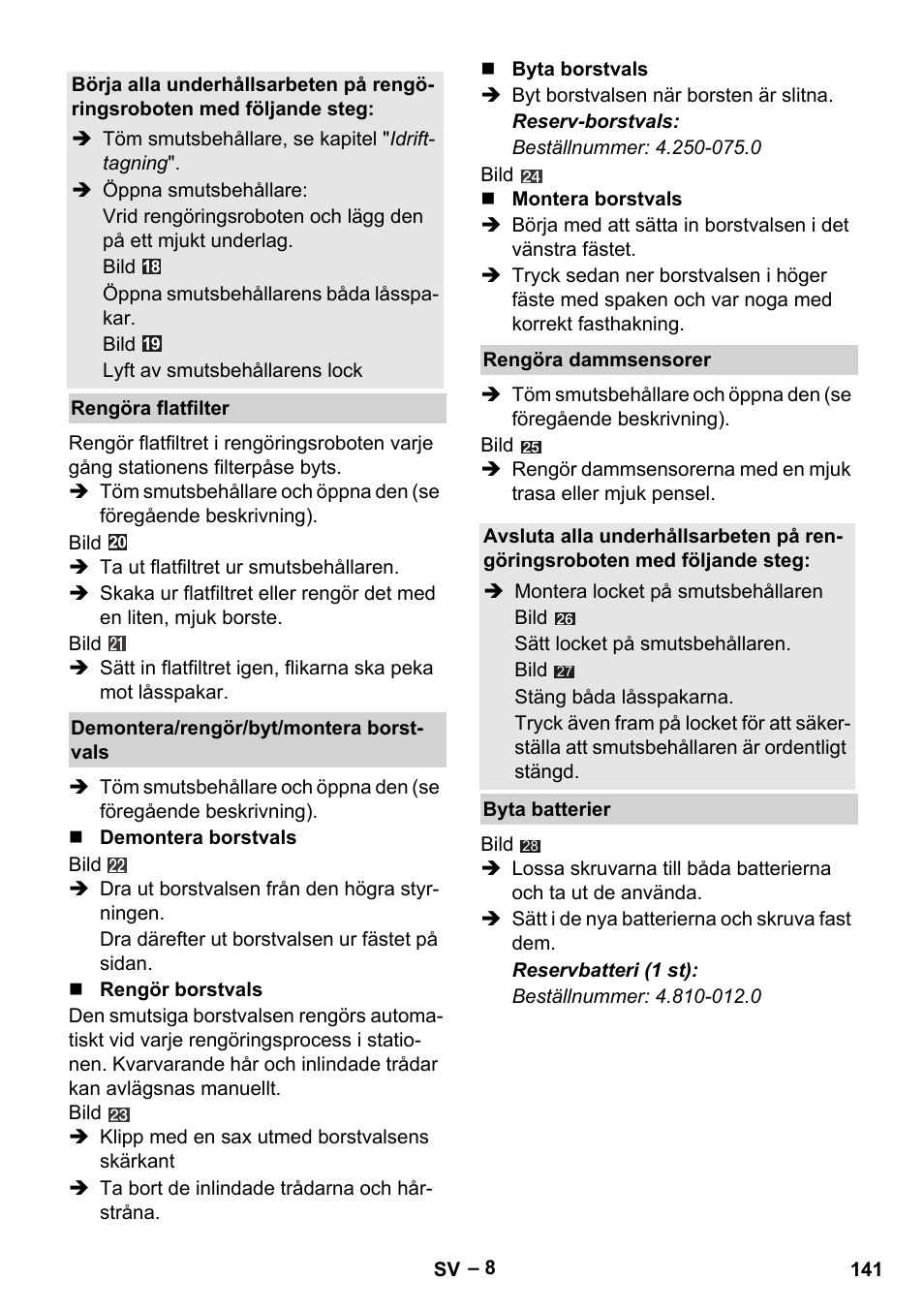 Karcher RC 4-000 User Manual | Page 141 / 392