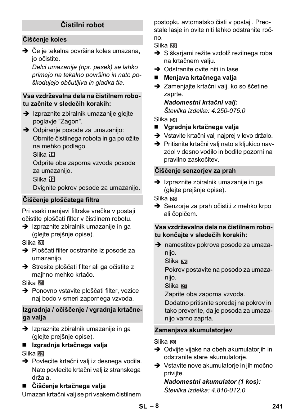 Karcher RC 4-000 User Manual | Page 241 / 392