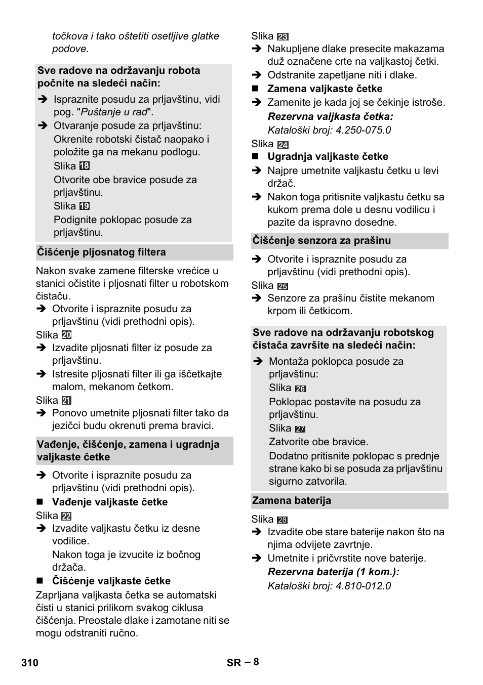 Karcher RC 4-000 User Manual | Page 310 / 392