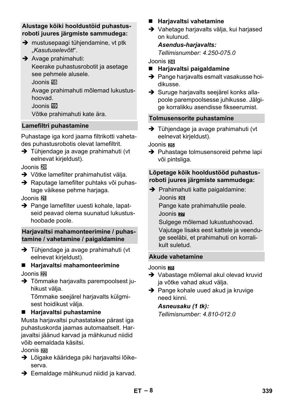 Karcher RC 4-000 User Manual | Page 339 / 392