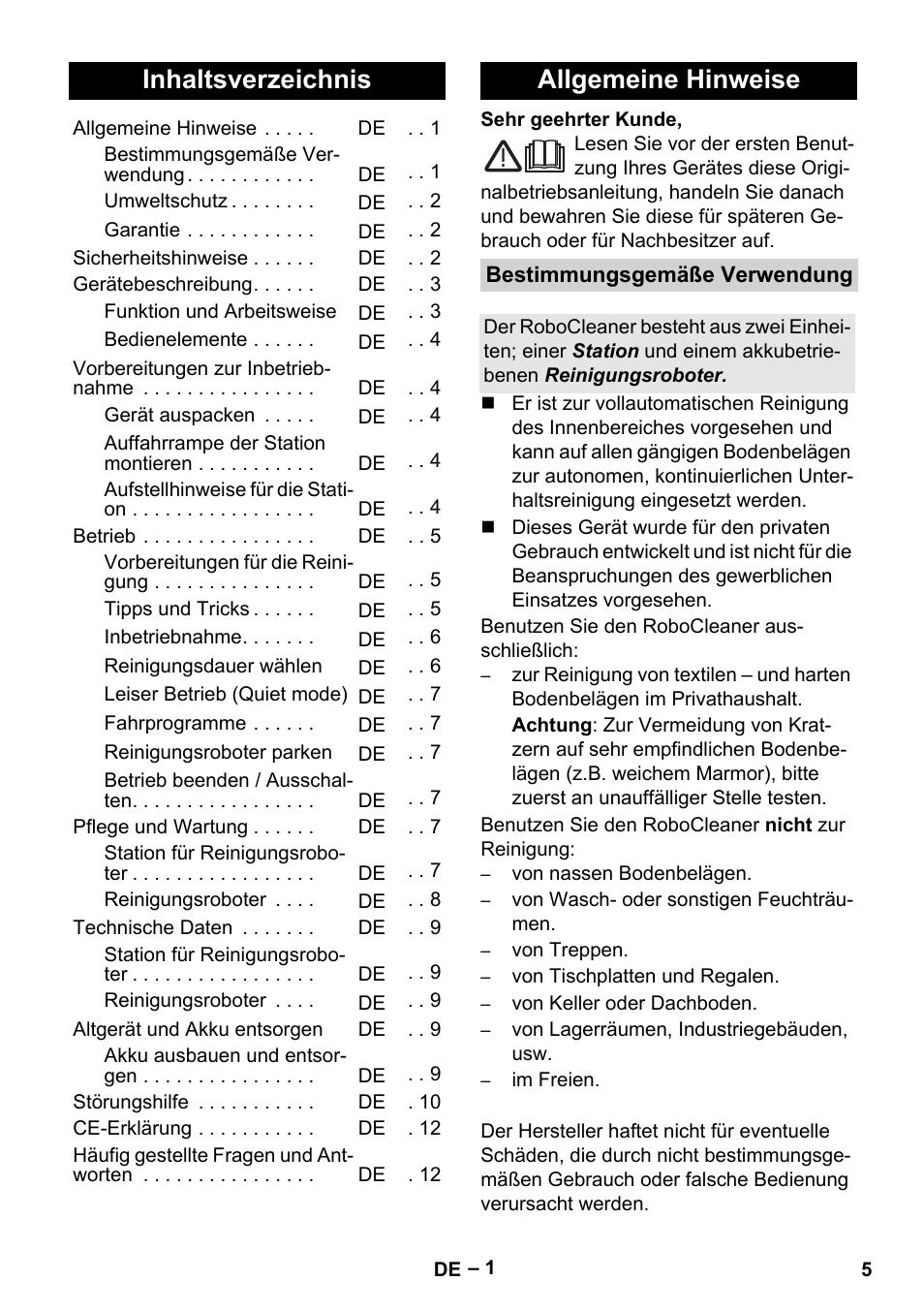 Karcher RC 4-000 User Manual | Page 5 / 392