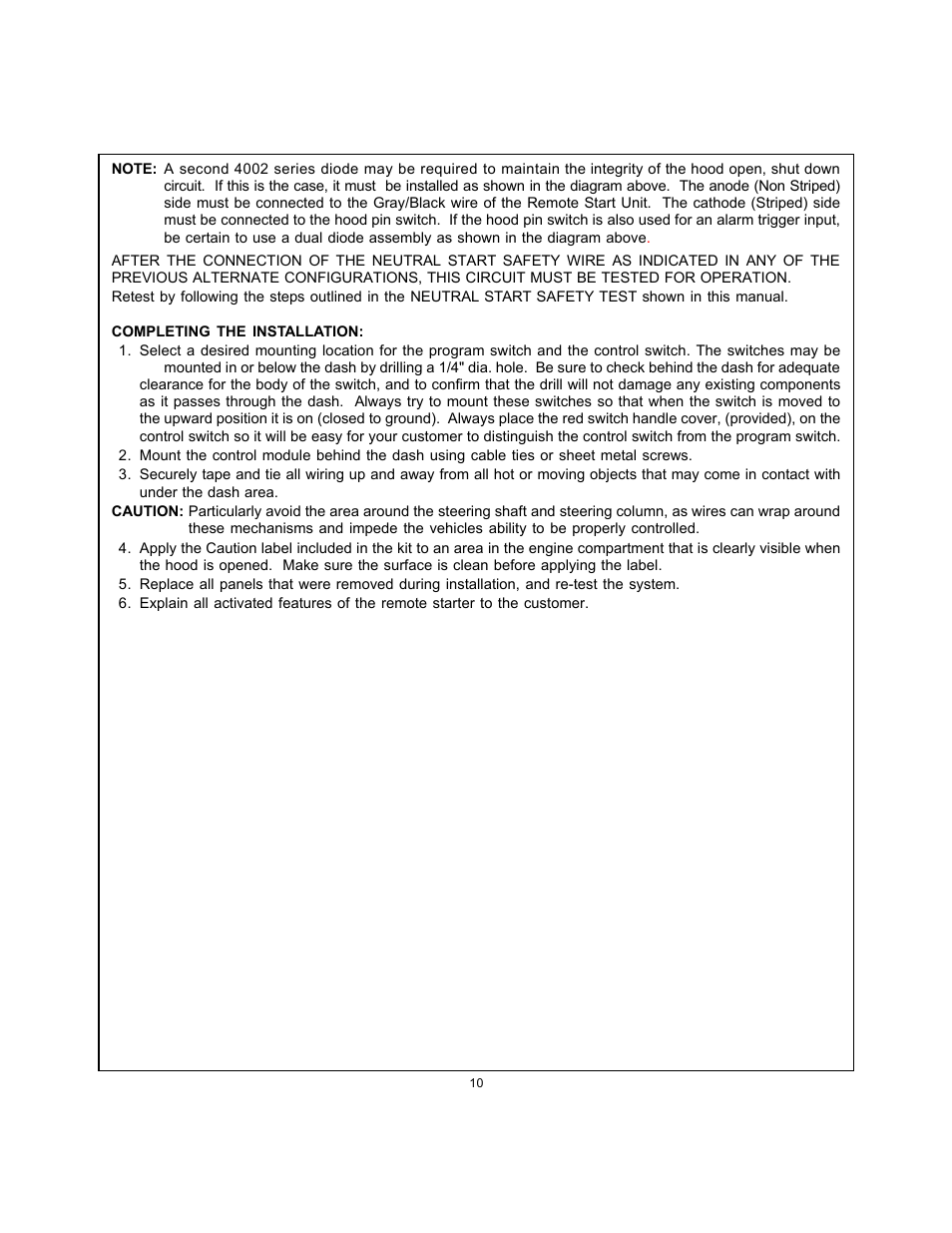 Audiovox PRO 9171FT User Manual | Page 10 / 12