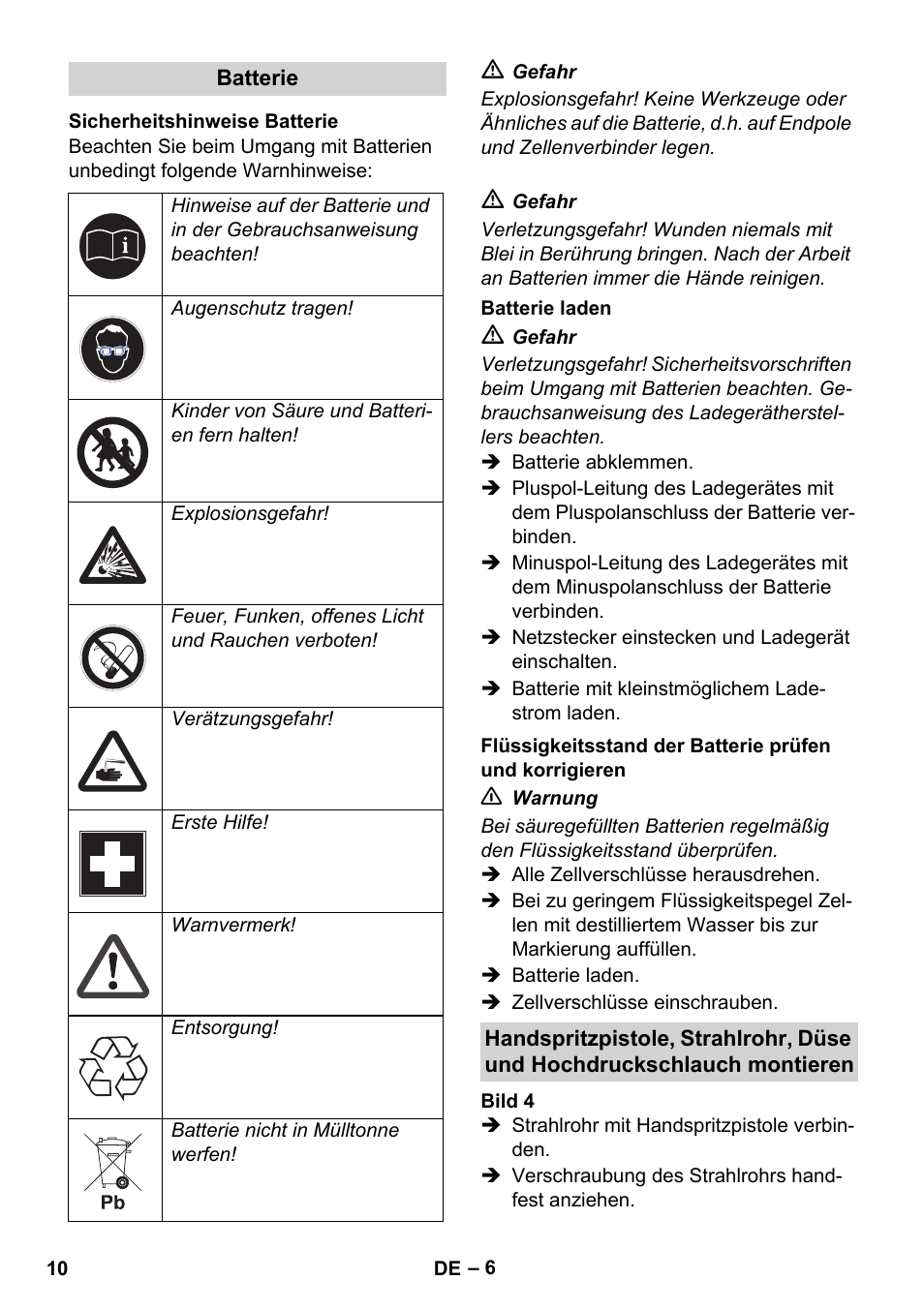 Karcher HDS 1000 De User Manual | Page 10 / 474