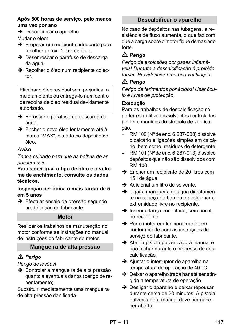 Karcher HDS 1000 De User Manual | Page 117 / 474