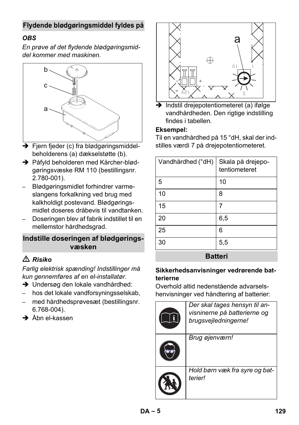 Karcher HDS 1000 De User Manual | Page 129 / 474