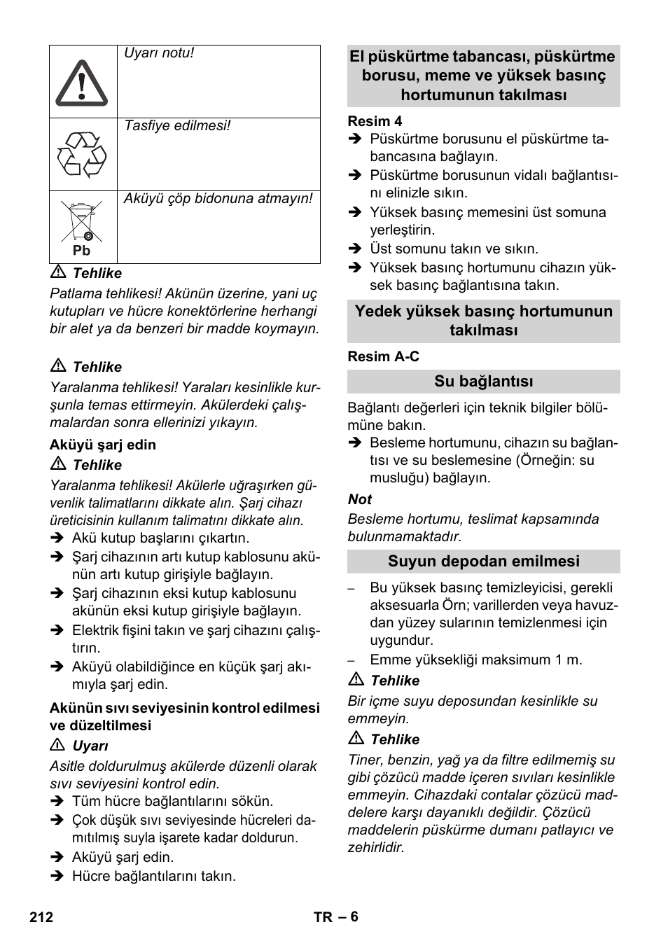 Karcher HDS 1000 De User Manual | Page 212 / 474