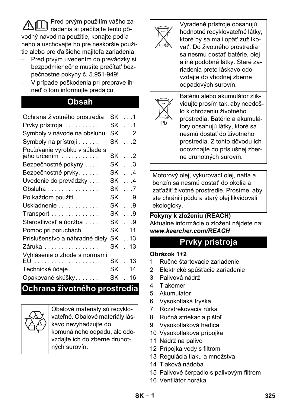 Karcher HDS 1000 De User Manual | Page 325 / 474