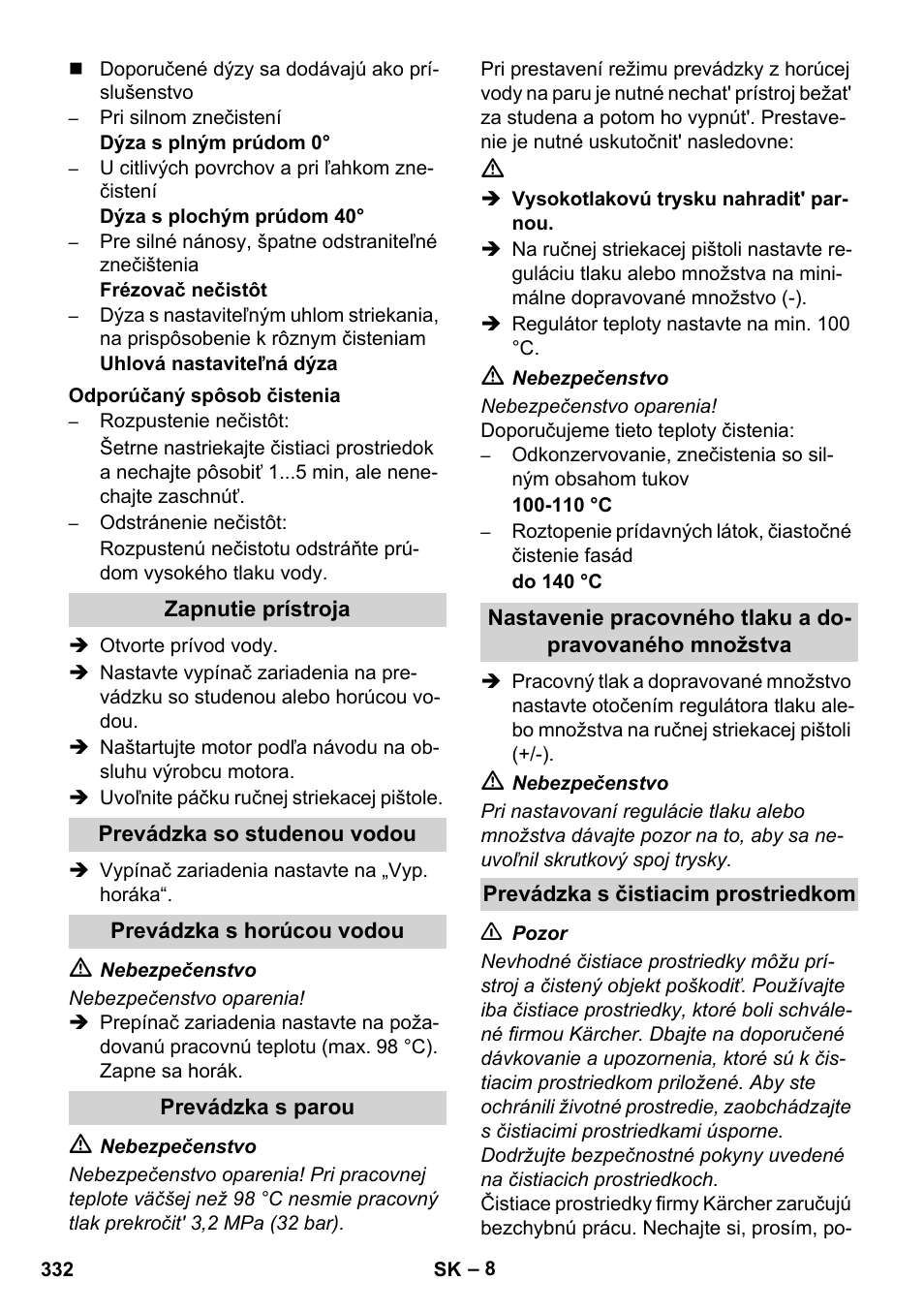 Karcher HDS 1000 De User Manual | Page 332 / 474