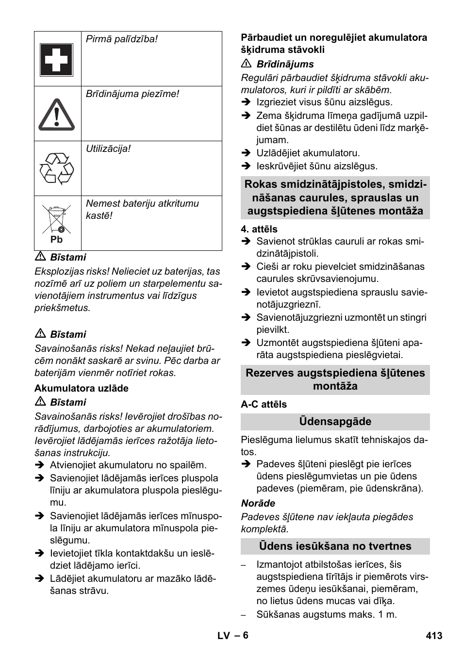 Karcher HDS 1000 De User Manual | Page 413 / 474