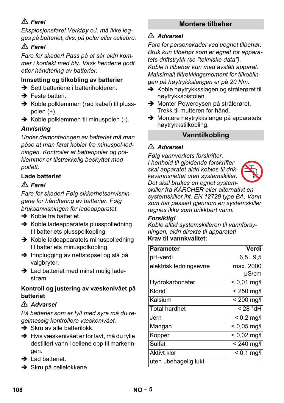 Karcher HD 9-50 Pe User Manual | Page 108 / 352