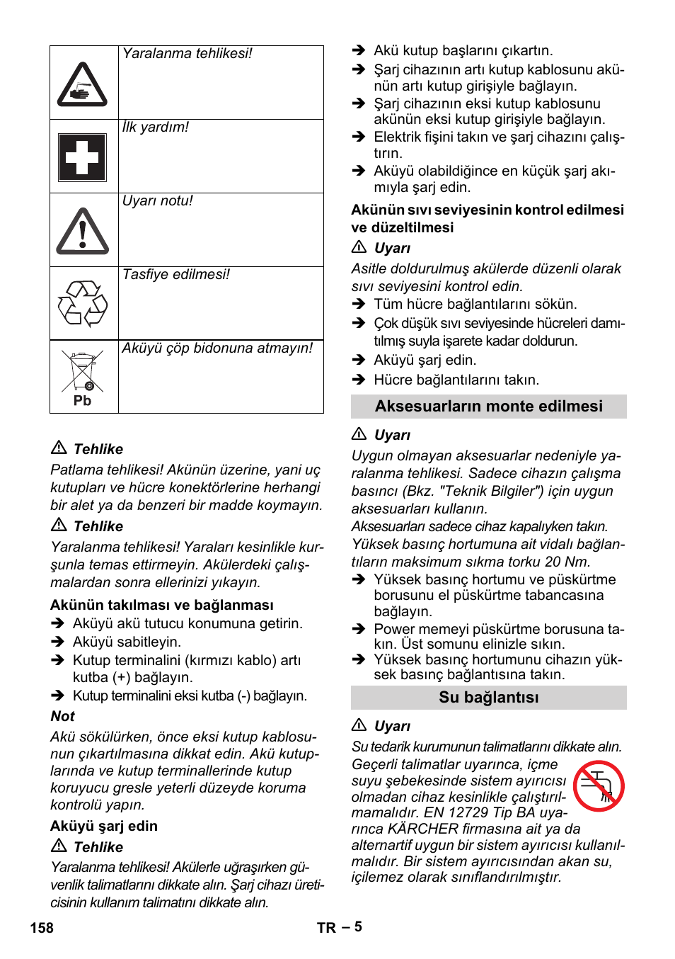 Karcher HD 9-50 Pe User Manual | Page 158 / 352