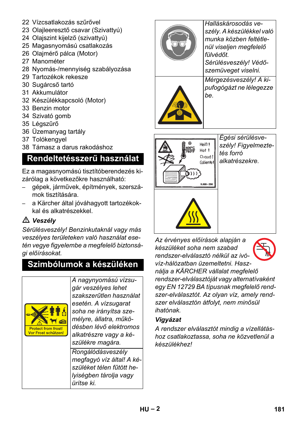 Karcher HD 9-50 Pe User Manual | Page 181 / 352