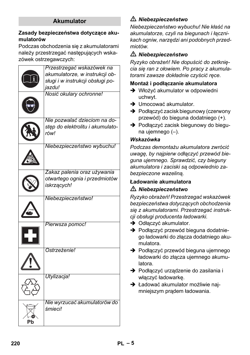 Karcher HD 9-50 Pe User Manual | Page 220 / 352