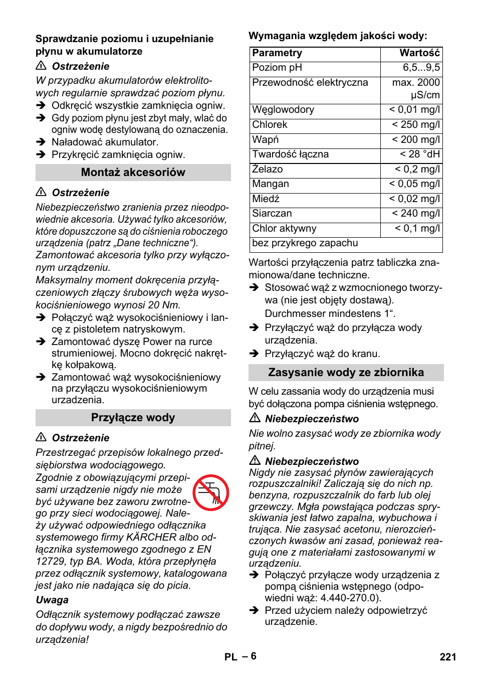 Karcher HD 9-50 Pe User Manual | Page 221 / 352