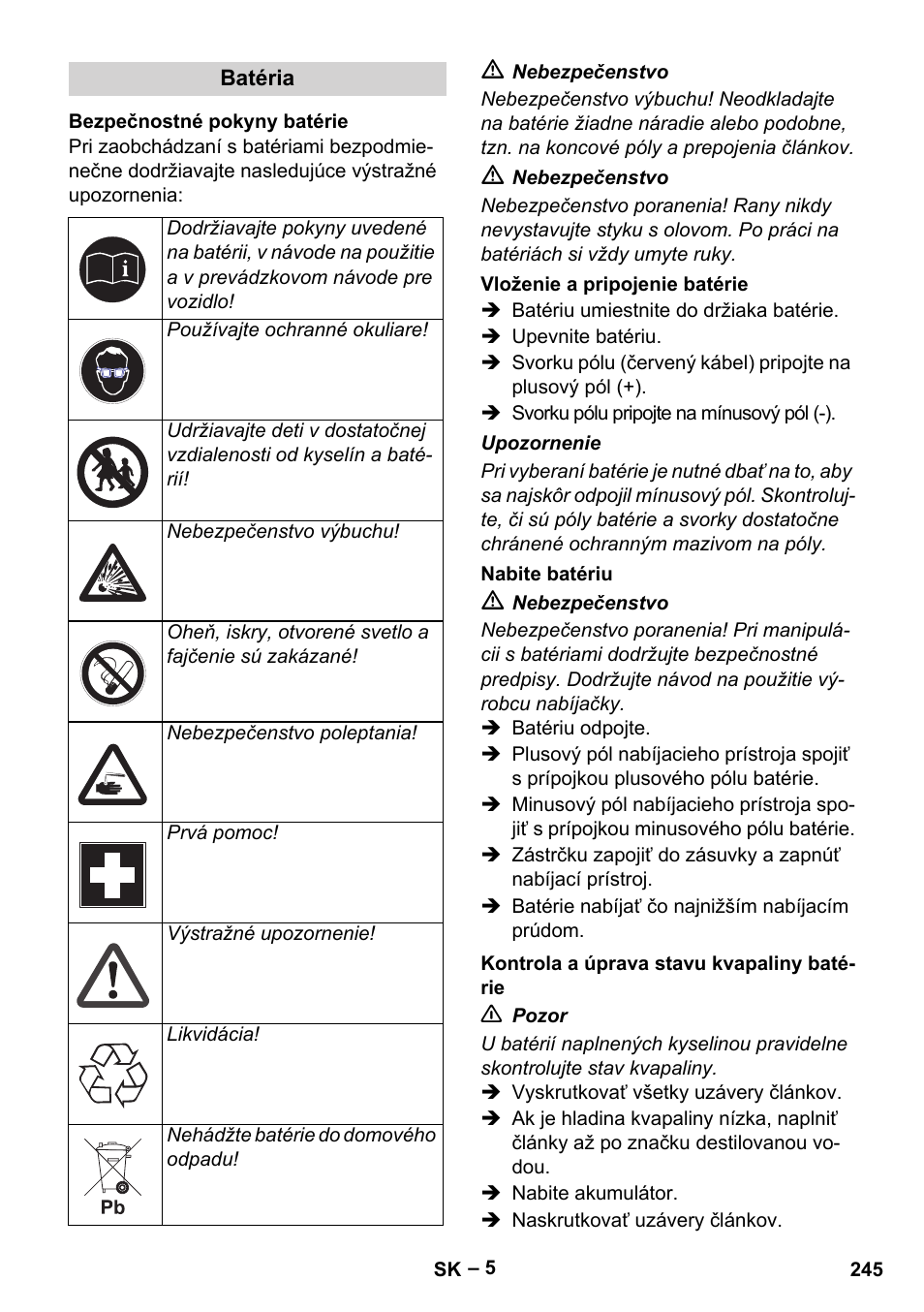 Karcher HD 9-50 Pe User Manual | Page 245 / 352