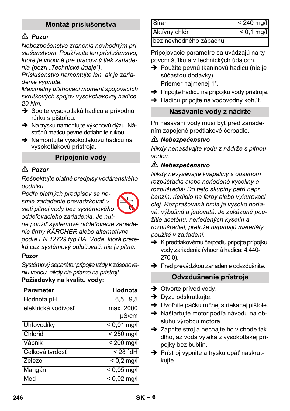 Karcher HD 9-50 Pe User Manual | Page 246 / 352