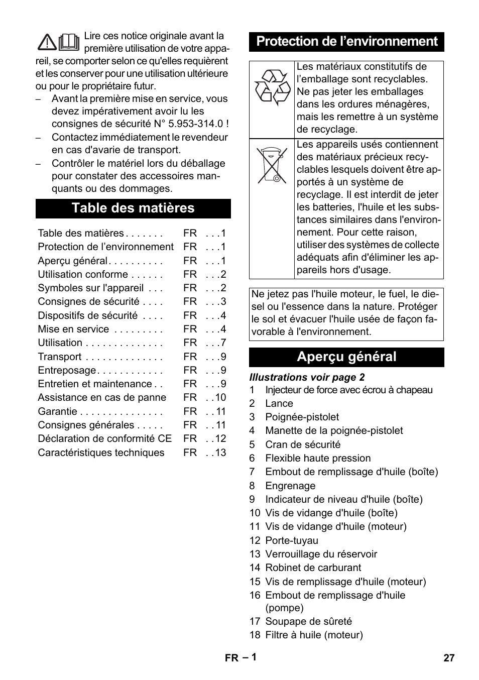 Karcher HD 9-50 Pe User Manual | Page 27 / 352