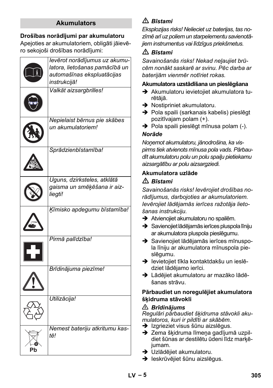 Karcher HD 9-50 Pe User Manual | Page 305 / 352