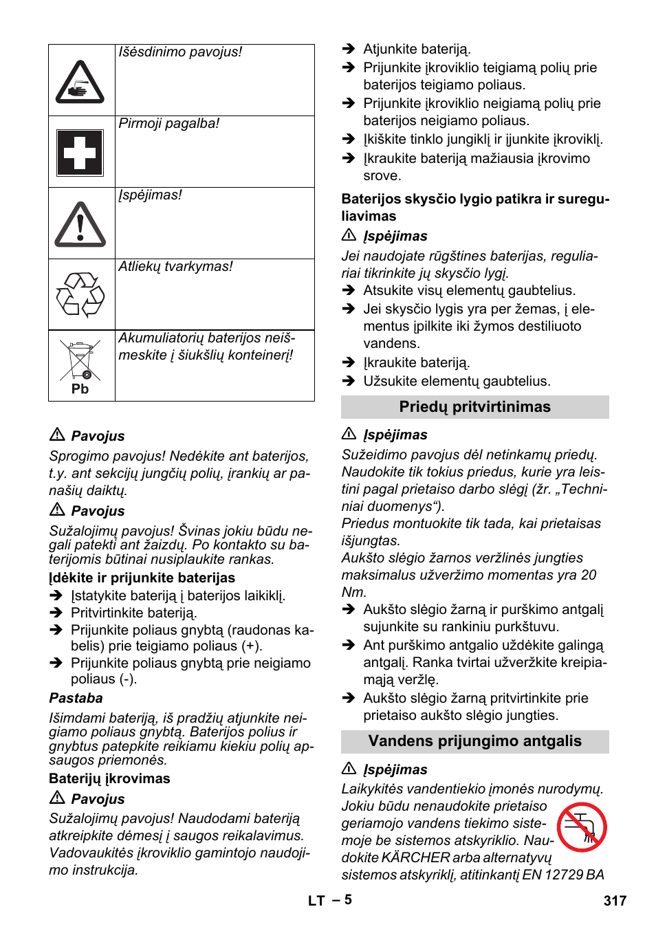 Karcher HD 9-50 Pe User Manual | Page 317 / 352