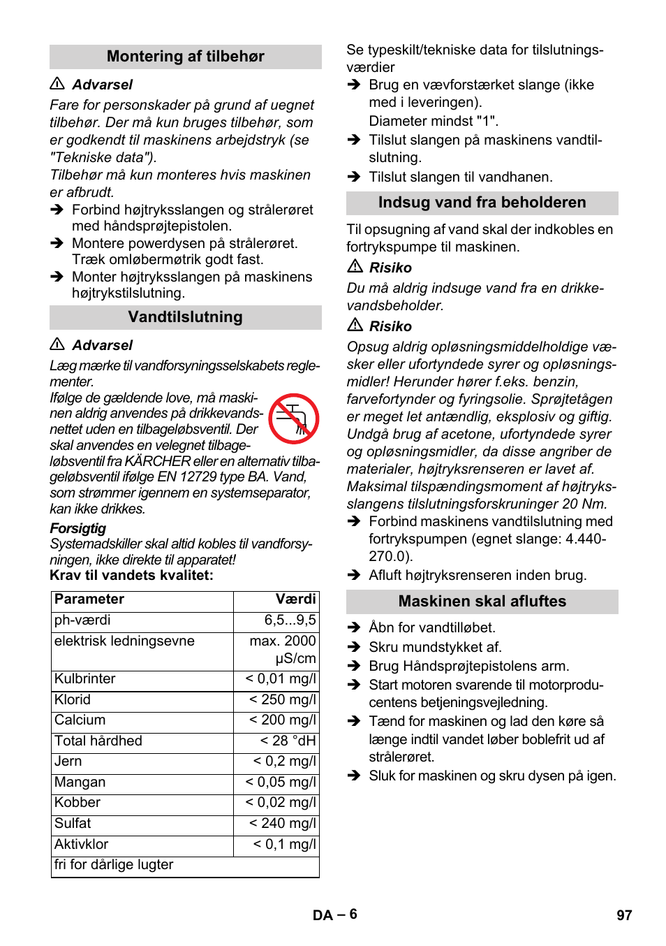 Karcher HD 9-50 Pe User Manual | Page 97 / 352