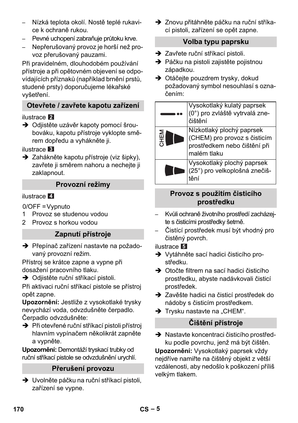 Karcher HDS 5-11 U User Manual | Page 170 / 296