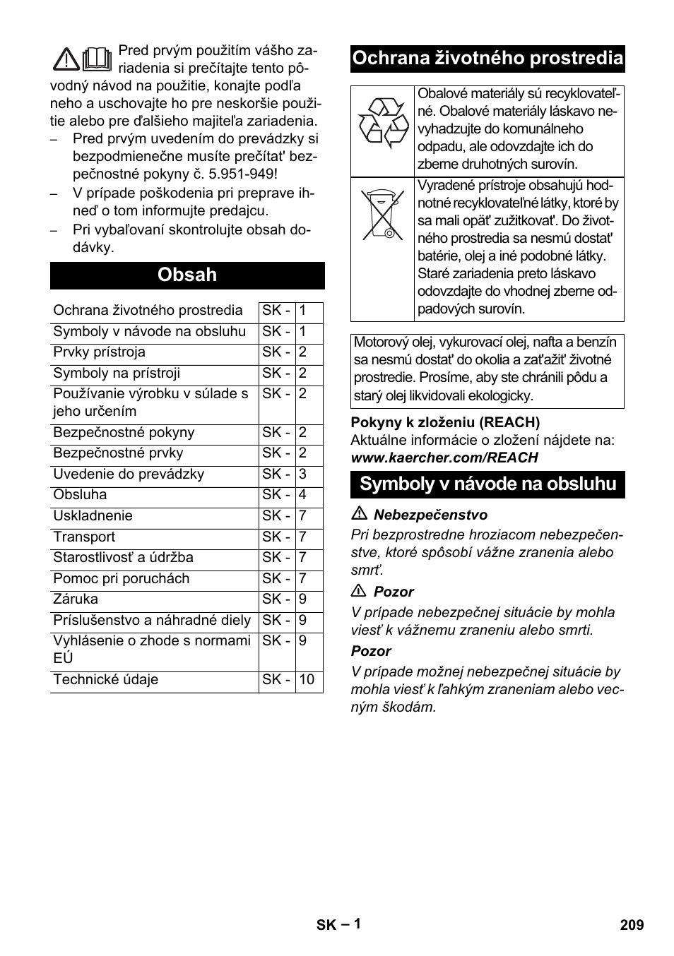 Karcher HDS 5-11 U User Manual | Page 209 / 296