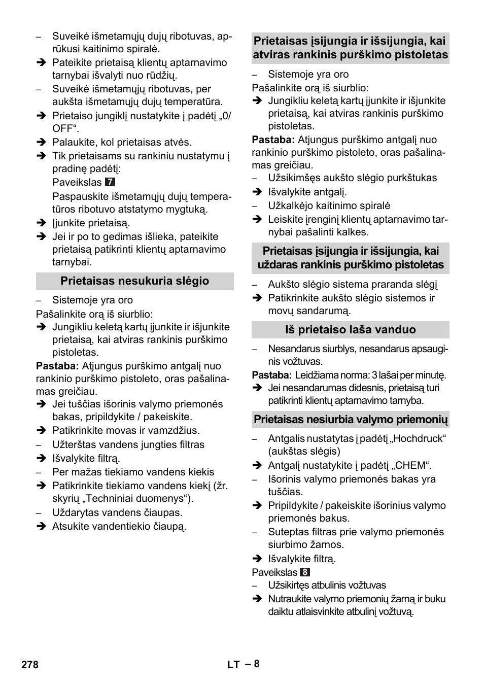 Karcher HDS 5-11 U User Manual | Page 278 / 296