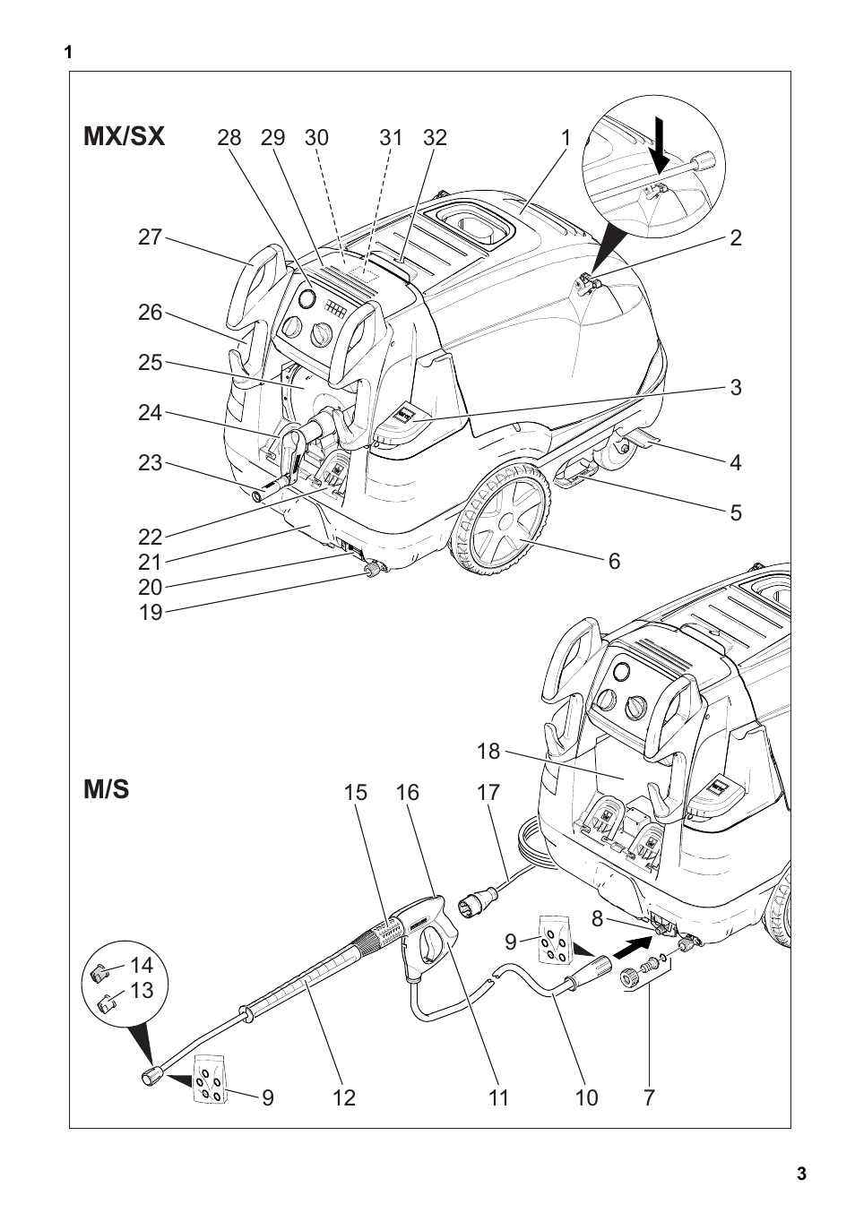 Mx/sx m/s | Karcher HDS 10-20 -4M CLASSIC EU-I User Manual | Page 3 / 480