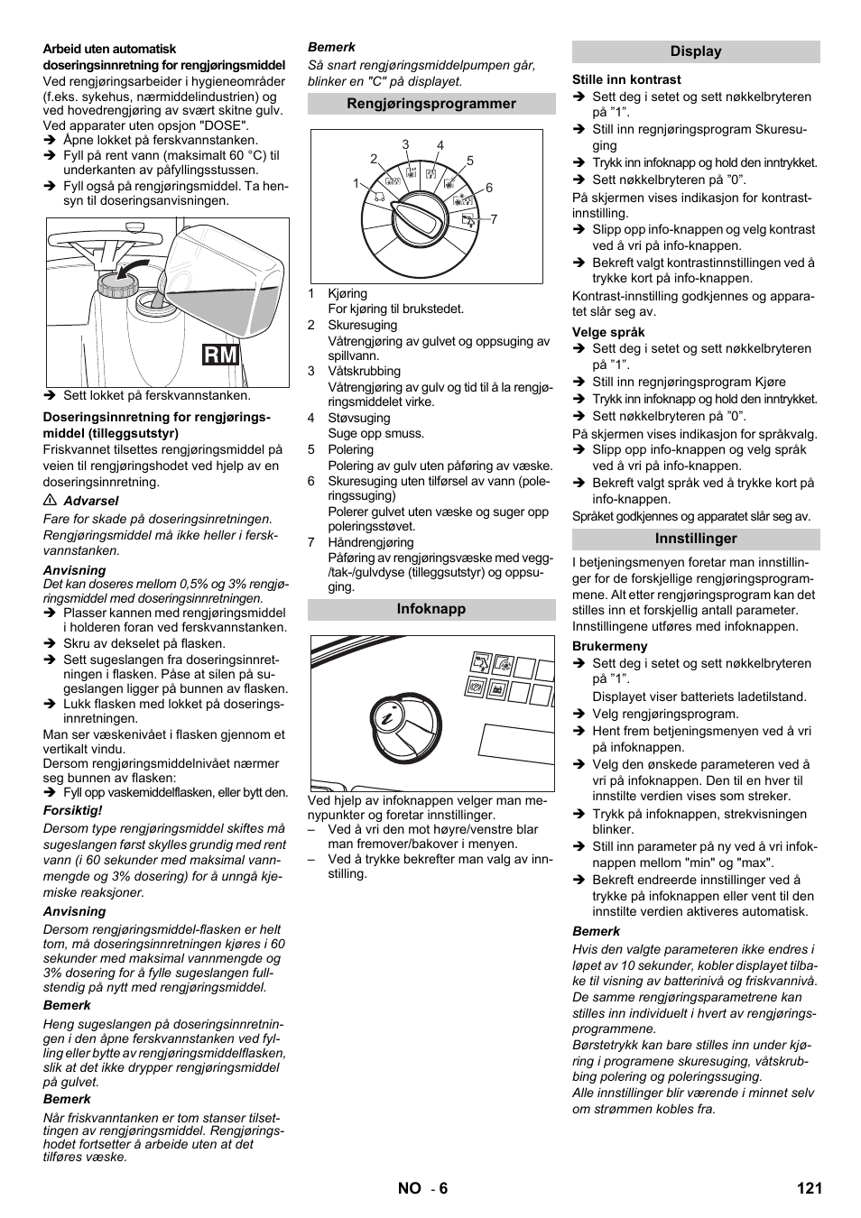 Karcher B 140 R Bp Pack 400 Ah роликовая-дисковая User Manual | Page 121 / 406