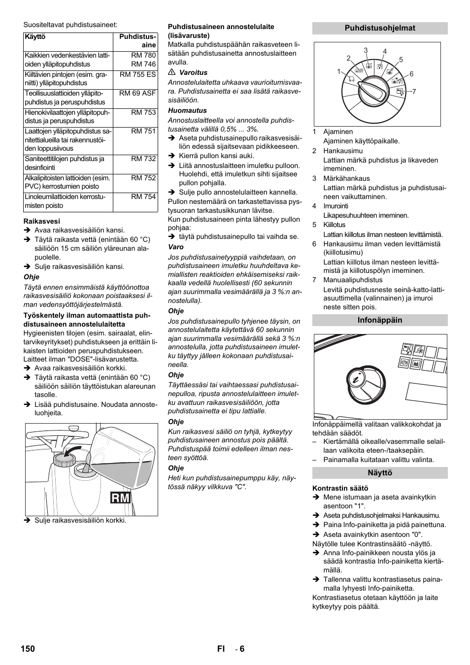 Karcher B 140 R Bp Pack 400 Ah роликовая-дисковая User Manual | Page 150 / 406