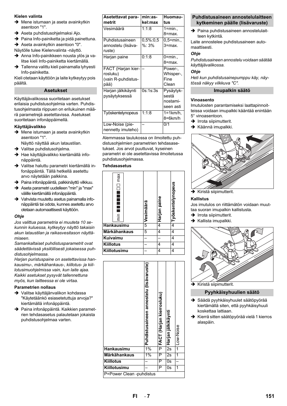 Karcher B 140 R Bp Pack 400 Ah роликовая-дисковая User Manual | Page 151 / 406